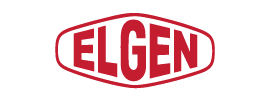 Red and black logo featuring the word "ELGEN" in bold, stylized letters inside an oval shape with a tagline that reads: "SERVING SHEET METAL & HVAC CONTRACTORS"